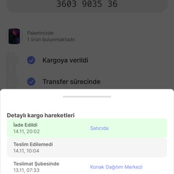 Hepsiburada Sipariş İptali, Ücret İadesinin Sağlanmaması