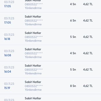 Turkcell Arama Yönlendirme Haberim Olmadan Açılmış Ve 420 Lira Bedel Yansıtıldı