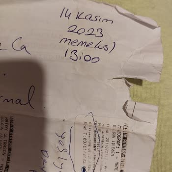 İzmir Katip Çelebi Üniversitesi Atatürk Eğitim ve Araştırma Hastanesi Usg Çekimim Enabız Ve Hastane Kayıtlarına Geçmedi