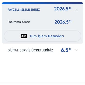 Turkcell Faturam. Çok Fazla Geldi