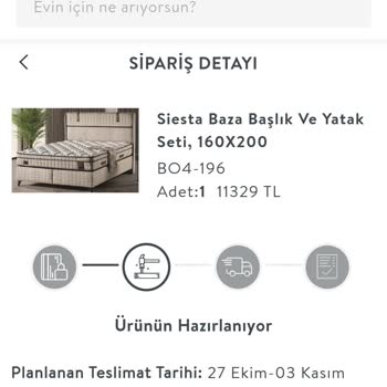 Vivense Ürünümü Getirmiyor Şikayetçiyim