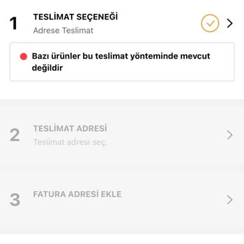 Alışveriş Yapamıyorum, Sephora Uygulaması Adrese Teslimat Yok Diyor