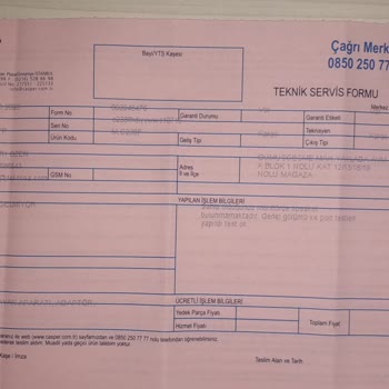 Casper Nirvana Müşteri İle İlgilenmemek