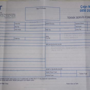 Casper Nirvana Müşteri İle İlgilenmemek