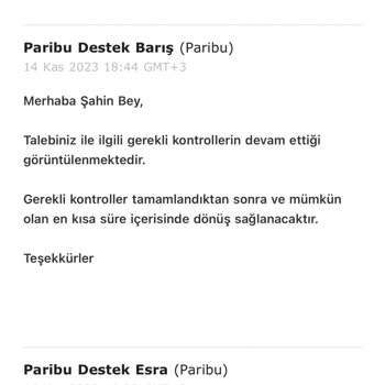 Paribu Parama El Koydu!