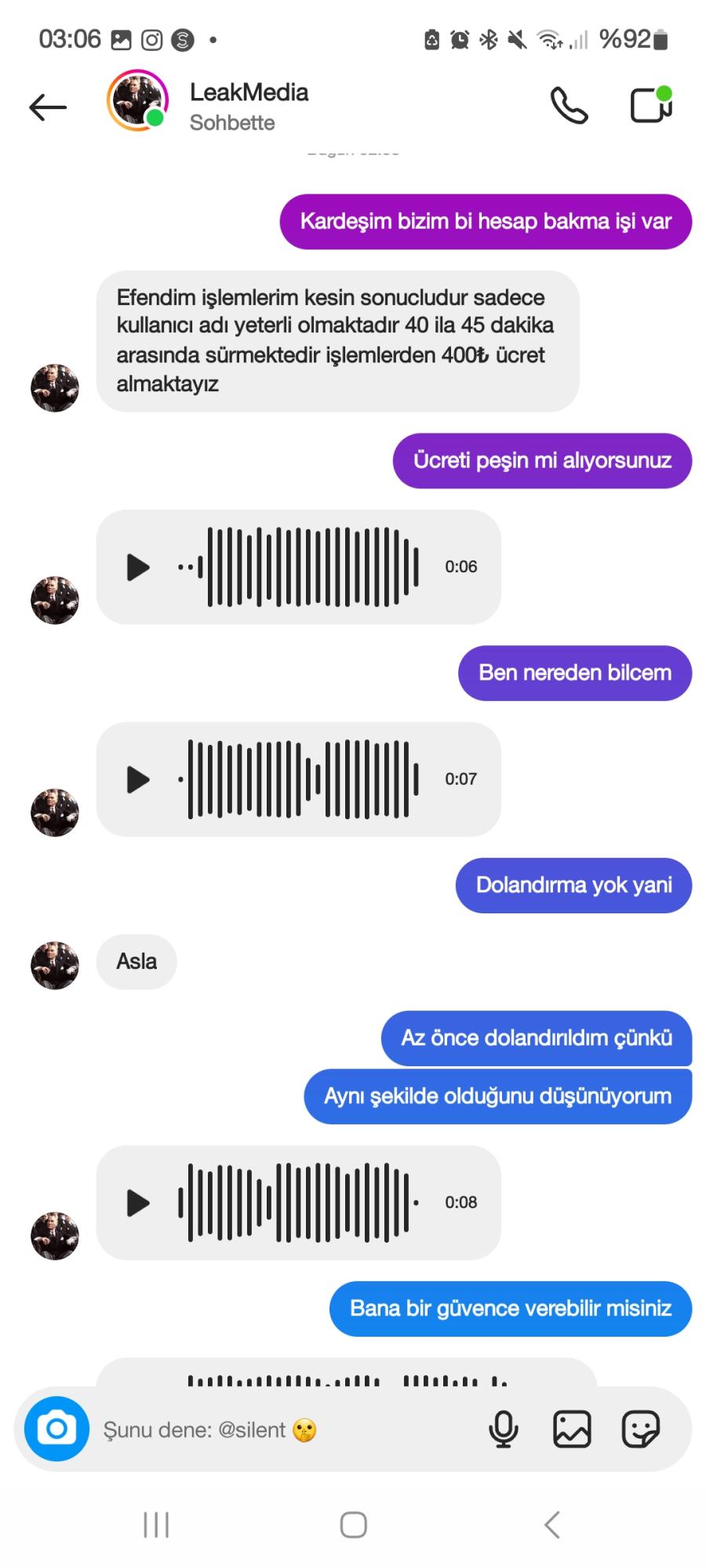 LeakMedia (Instagram) Leakmedia Instagram Şikayet - Şikayetvar