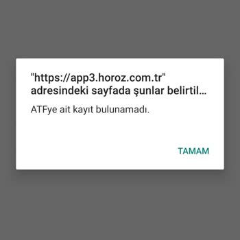 Horoz Lojistik Kargo Takip Edemiyorum