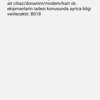 Turkcell TV+ İsteğim Dışı Sözleşme Feshi