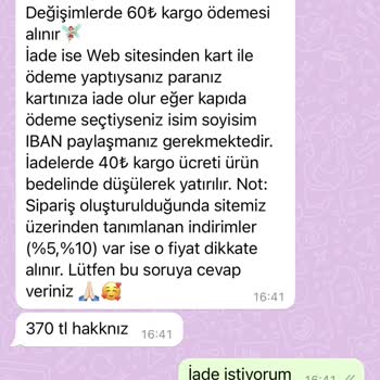 Xoxo Store İade Ücreti Yatırılmıyor
