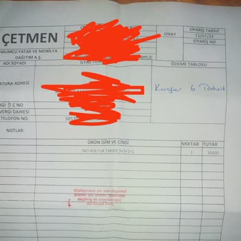 Etimesgut Çetmen'den Gıcırtılı Ve Yırtık Koltuk Hayal Kırıklığı
