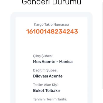 Sürat Kargo Dilovası Şubesi Kargoyu Teslim Edildi Olarak Gösterdi