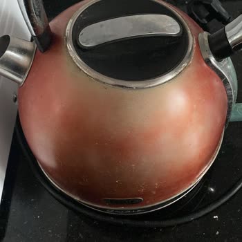 Fakir Ev Aletleri Kettle Çaydanlık Rengi Soldu Ve Kapağı Deforme Oldu