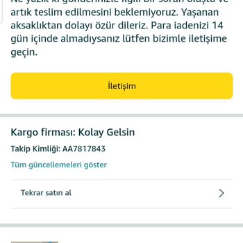 Amazon.tr Yurt Dışı Sipariş Mağduriyeti Yaşıyorum!