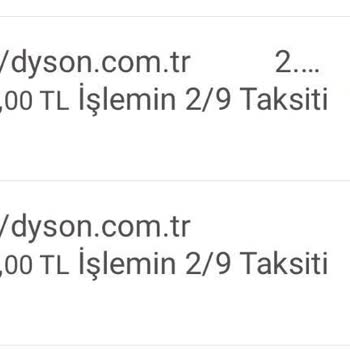 Dyson Türkiye Sahte Kampanya-Açıklanmayan Sipariş İptali