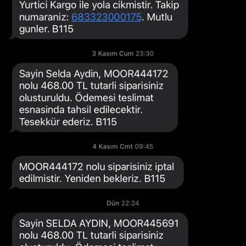 Butik Moor (Mooramoor) Olmayan Ürün Satıyorlar