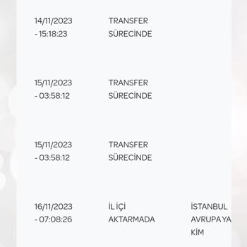 PTT Kargo Israrla Teslim Edilmiyor