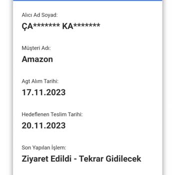 AGT Kurye (aynigunteslim.com) Ürünü Getirmiyor