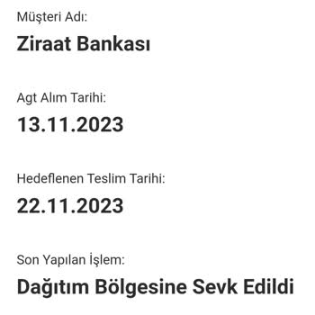 Banka Kartım Nerede? AGT Kurye Teslimat Gecikmesi!