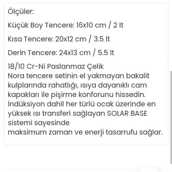 Korkmaz Mutfak Eşyaları Farklı Ürün Gönderilmesi