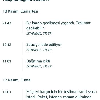 Kolay Gelsin Bana Hiç Getirilmediği Kargoyu İade Etti