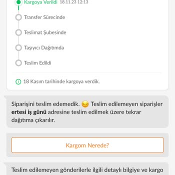Trendyol Kargo Ve Müşteri Hizmetleri