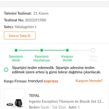 Trendyol Kargo Ve Müşteri Hizmetleri