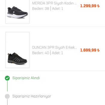 In Street Siparişim Nerede Kaldı?