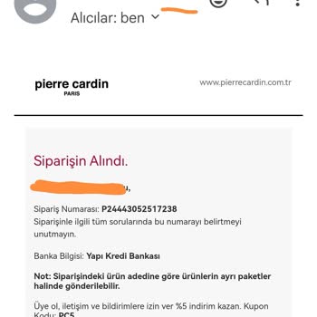 Pierre Cardin Giyim 10 Gündür Teslim Edilemeyen Ürünler