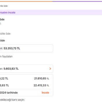 Hepsiburada Ekstra +1 Taksit Tutarını Peşinat Ödemesi Olarak İstiyor.