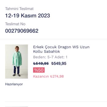 Penti Siparişleri Hala Kargoya Vermedi