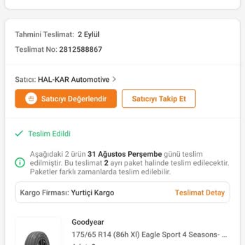 Goodyear Hal-kar Automotive Sorumsuzluğu