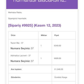 Tarzinayakkabin34 (Instagram) Tarzın Ayakkabı34 Siparişi Göndermiyor