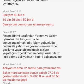 Trendbet Para Yatırmıyor 80.000 TL Bakiyem Var Ama Ödeme Yapmıyor