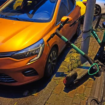 Martı Scooter Aracıma Zarar Verdi Ve Olayı Görmezden Geliyor.