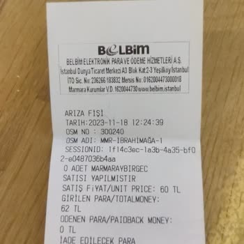 Belbim Paramı İade Etmiyor