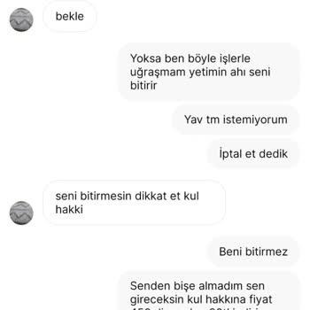 Gardrops Paramı Aldılar Ama Ürünü Boş Yollayacaklar