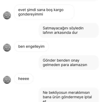 Gardrops Paramı Aldılar Ama Ürünü Boş Yollayacaklar