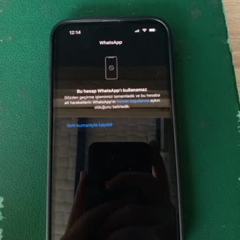 WhatsApp Hesabım İhlal Yedi.