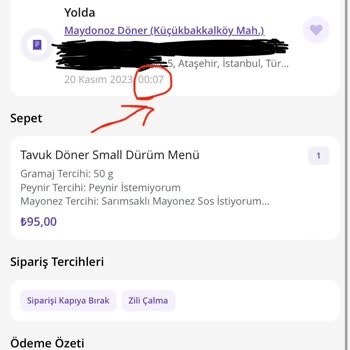 Maydonoz Döner Geç Gelen Soğuk Yemek