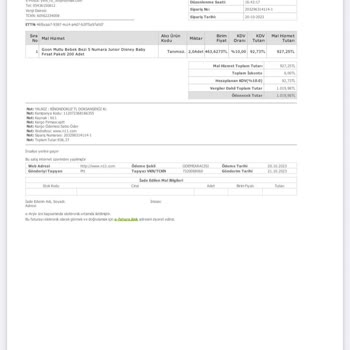 PTT Kargo KP04665529050 Numaralı Kargo