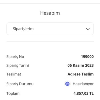 Gencallar Online Aldığım Ürünleri Göndermedi