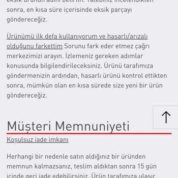 Tefal Bozuk Ürününü Geri İade Kabul Etmiyor