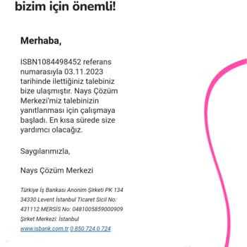 Nays 236.76 TL Para İadesi 17 Gündür Yapılmadı