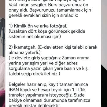 Papatya Eğitim Vakfı Burs Başvurusu Yalanı