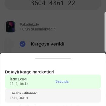 Hepsiburada Hepsijet Kargo Hasarı Ve İade Prosedürü