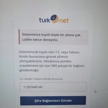 TurkNet İptal Ettirdiğim Aboneliğin Aylar Sonra Borç Mesajı Göndermesi