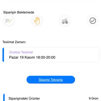 istegelsin İlk Siparişte Gecikme Ve İletişimsizlik Sorunu
