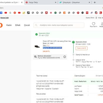 FLO Ayakkabı Sipariş Verdiğim 2 Ürünüm Gelmedi