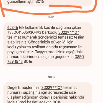 Trendyol Express Teslimat Tarihinden Önce Gelip İade İşlemi Başlatılması