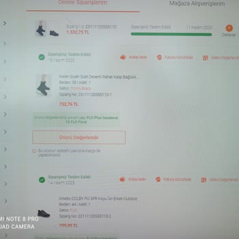 FLO Ayakkabı Fazla Ücret İadesi